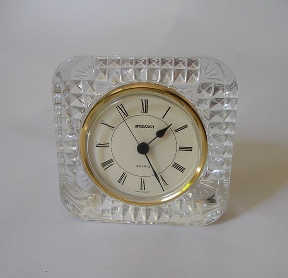 Vintage Staiger West German Quartz Clock in French by AuntysTeeks
