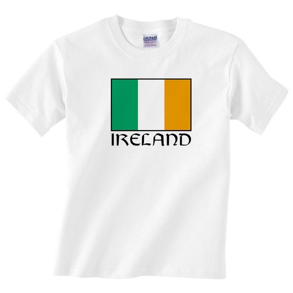 Children's Ireland T Shirt Kids Boys or Girls Irish by zappatee