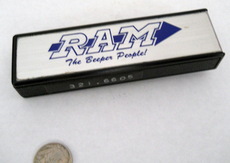 Vintage late 1970's to 80's beeper by Motorola Old by SpottedDog1