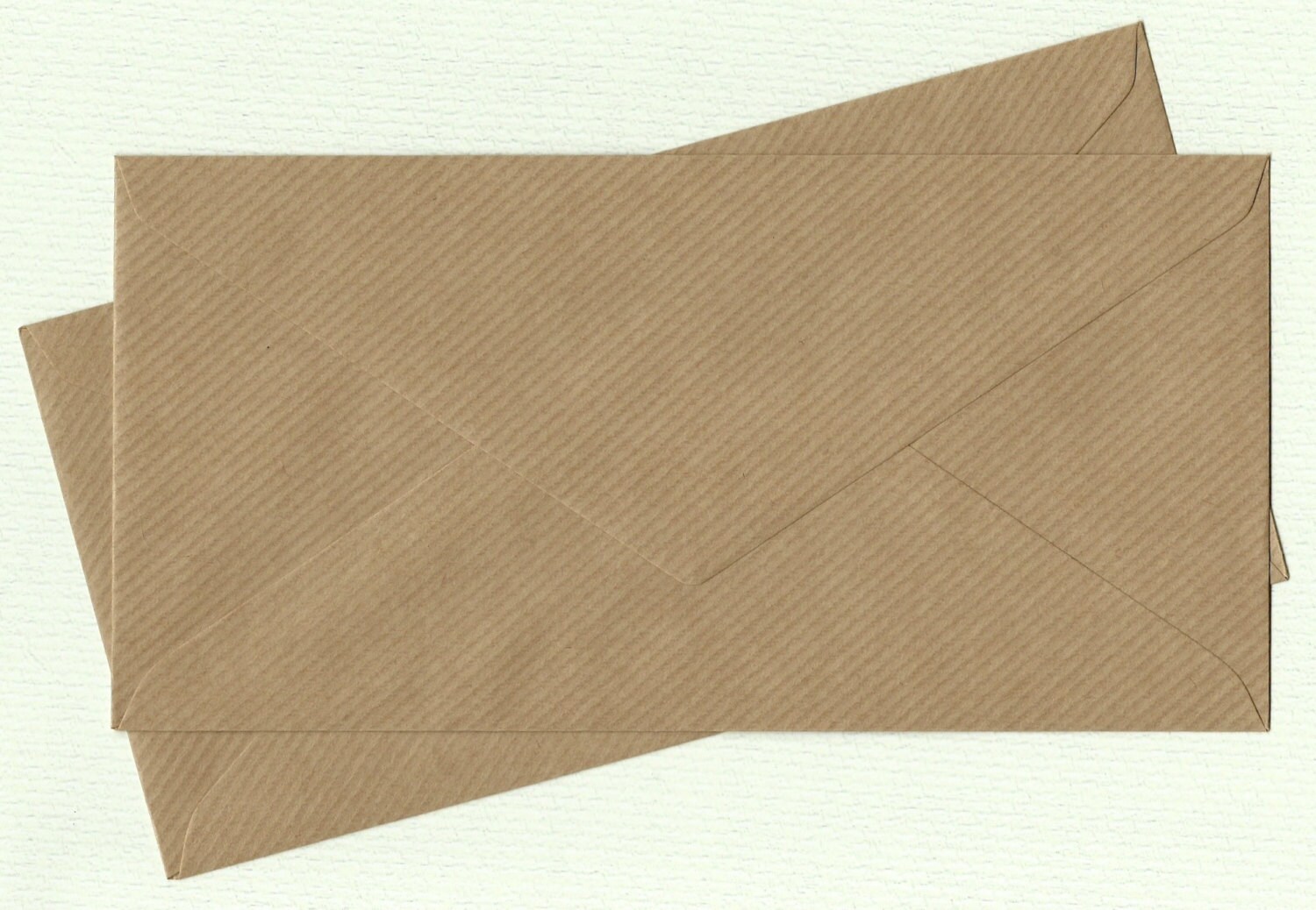 10 DL ECO kraft brown envelopes for cards and invitations