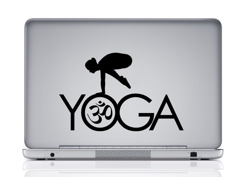 Vinyl Decal Yoga Decal Meditation decal Yoga sticker