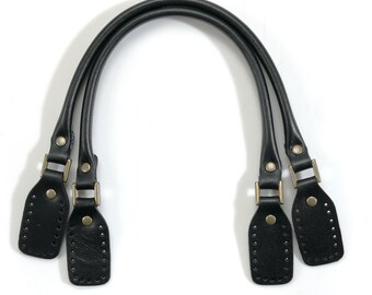 14.4" byhands 100% Genuine Leather Purse Handles/Bag Strap (22-3601)