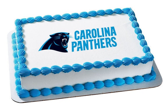 Carolina Panthers NFL Football Edible Cake and by ...