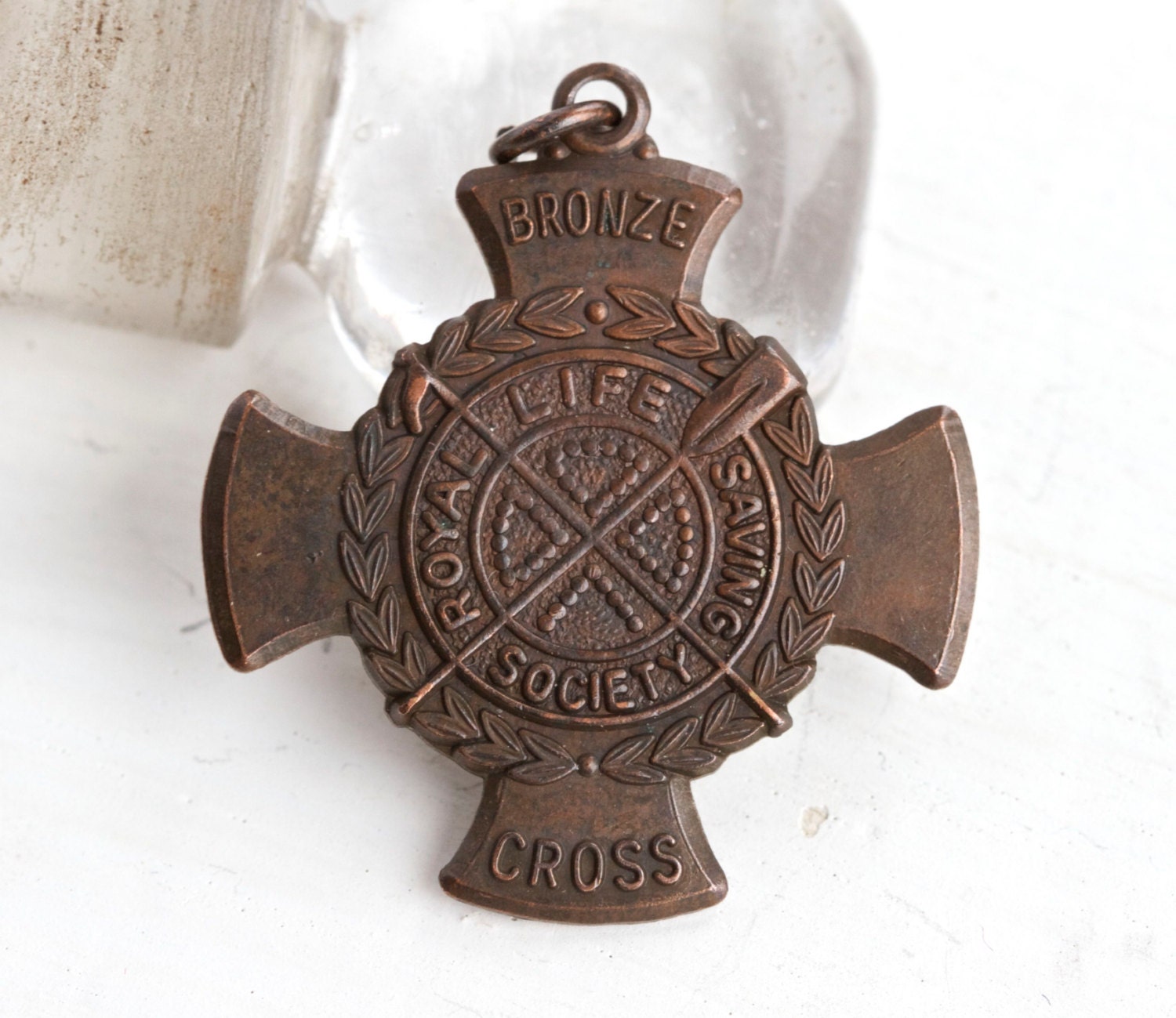 Bronze Cross Medallion Royal Life Saving Society 1983