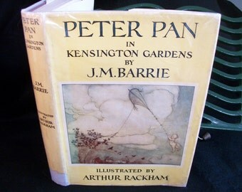 peter pan in kensington gardens arthur rackham