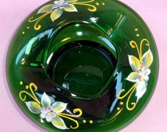Emerald Art Glass czech art glass | etsy Emerald Art Glass czech art glass | etsy