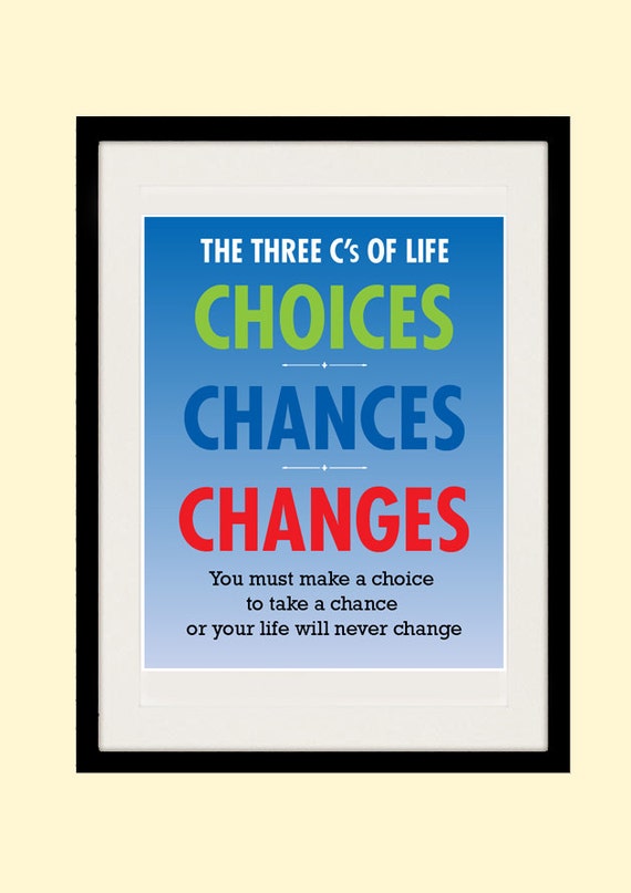 Essay about life choice