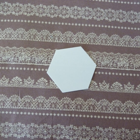 Plastic Hexagon Quilt Template for English Paper Piecing and