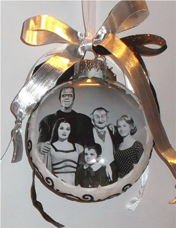 The Munsters Inspired Tribute Christmas Ornament