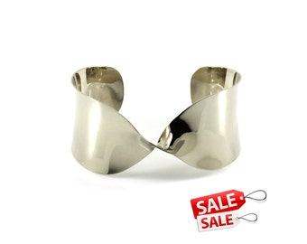 Wide Silver Cuff Bracelet Wide Silver Bracelet Cuff Wide Brass Cuff Bracelet Brass Bracelet Cuff Wide Cuff Bracelet Wide Bracelet Cuff 105