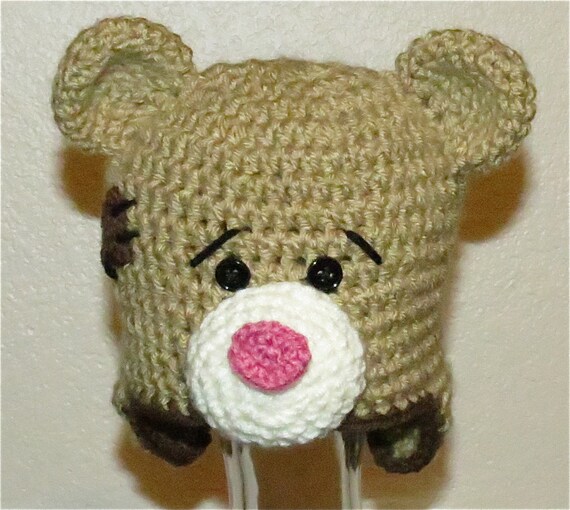 teddy bear hat for cat