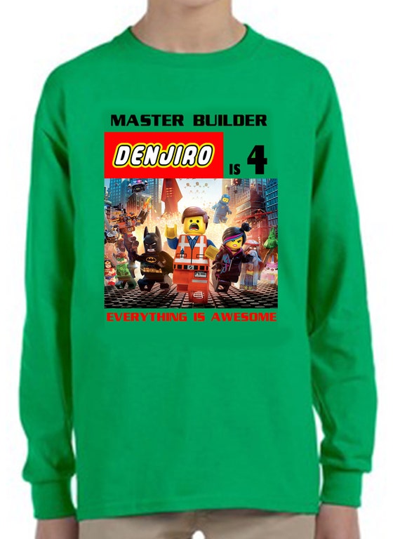 lego movie t shirts for adults