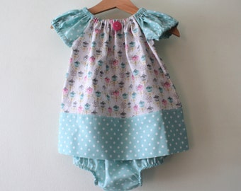 Baby Girl Dress & Matching Knickers Toddler / Childrens