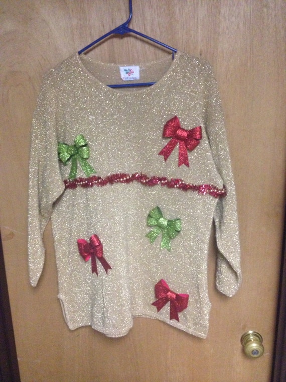 Ugly Christmas Sweater by TeamUganda on Etsy