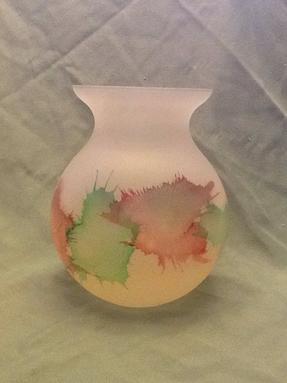 Retro vase by Faelynns on Etsy