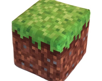 minecraft dirt block plush