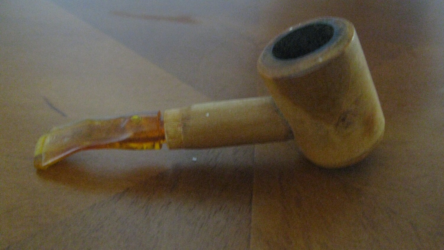 Vintage Buescher’s Sweet Hickory Pipe / Corn Cob Pipe / Mid century