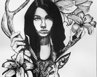 MadeToOrder Original 18"x24" (or similar) drawing portrait