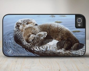 50-3541 "Rock a Bye" Otter iPhone 5 Case, iPhone 5s Case, iPhone 4/4s Case Protective Phone Cases