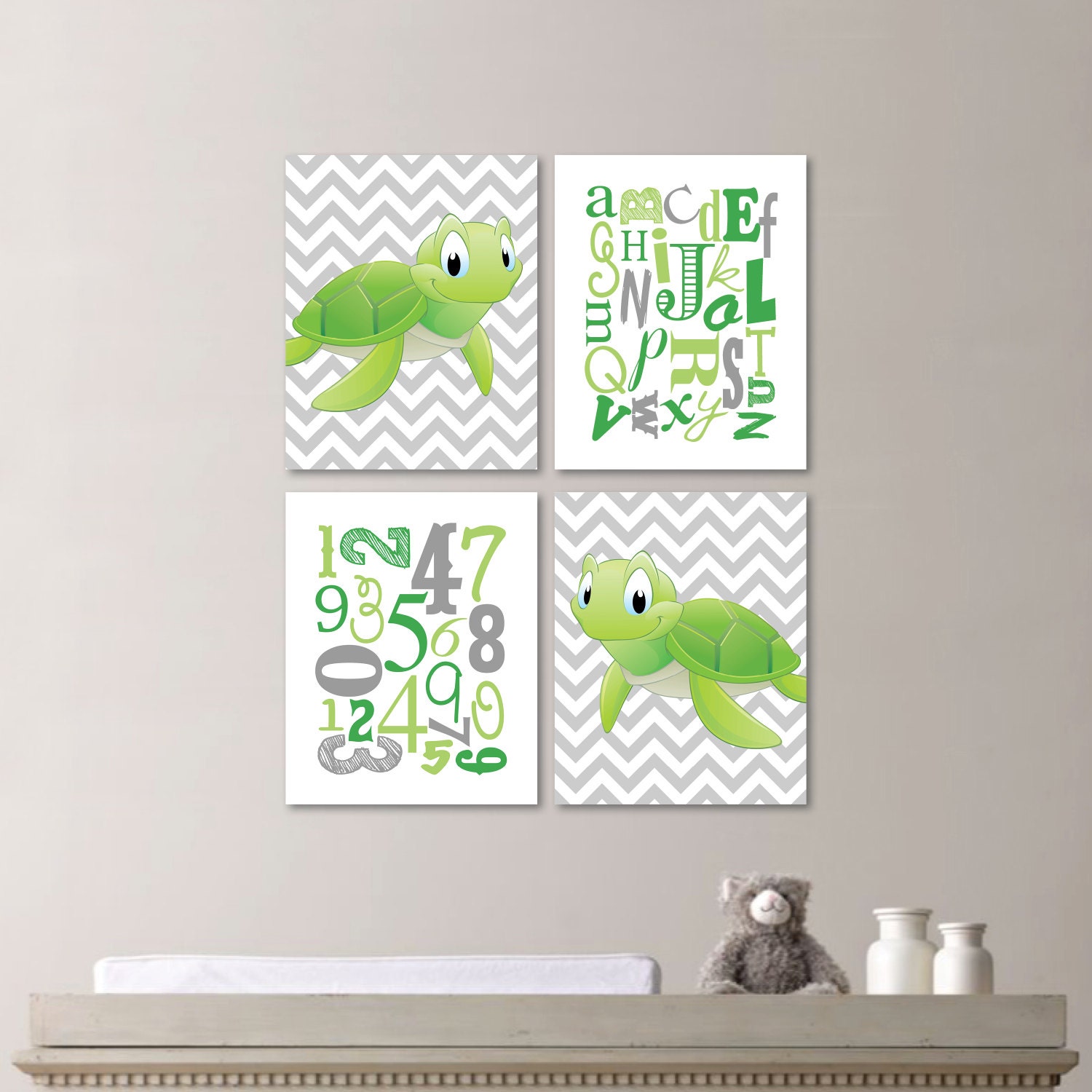 Turtle Nursery Baby Boy Nursery Art Turtle Nursery Decor