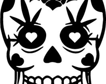 Sugar Skull 2 - Outdoor Vinyl