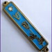Pewter Jerusalem car mezuza mezuzah from Israel judaica