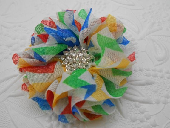 chevron headband supplies shabby chic diy by rainbow chevron ballerina chiffon flower with rhinestone chevron headband supplies shabby chic diy by rainbow chevron ballerina chiffon flower with rhinestone