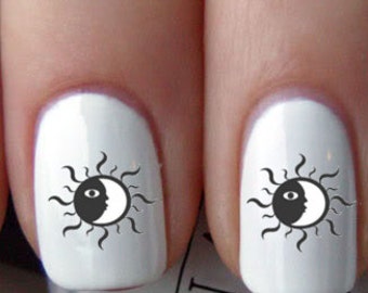 Popular items for moon nails on Etsy