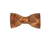 Popular items for paisley bow tie on Etsy