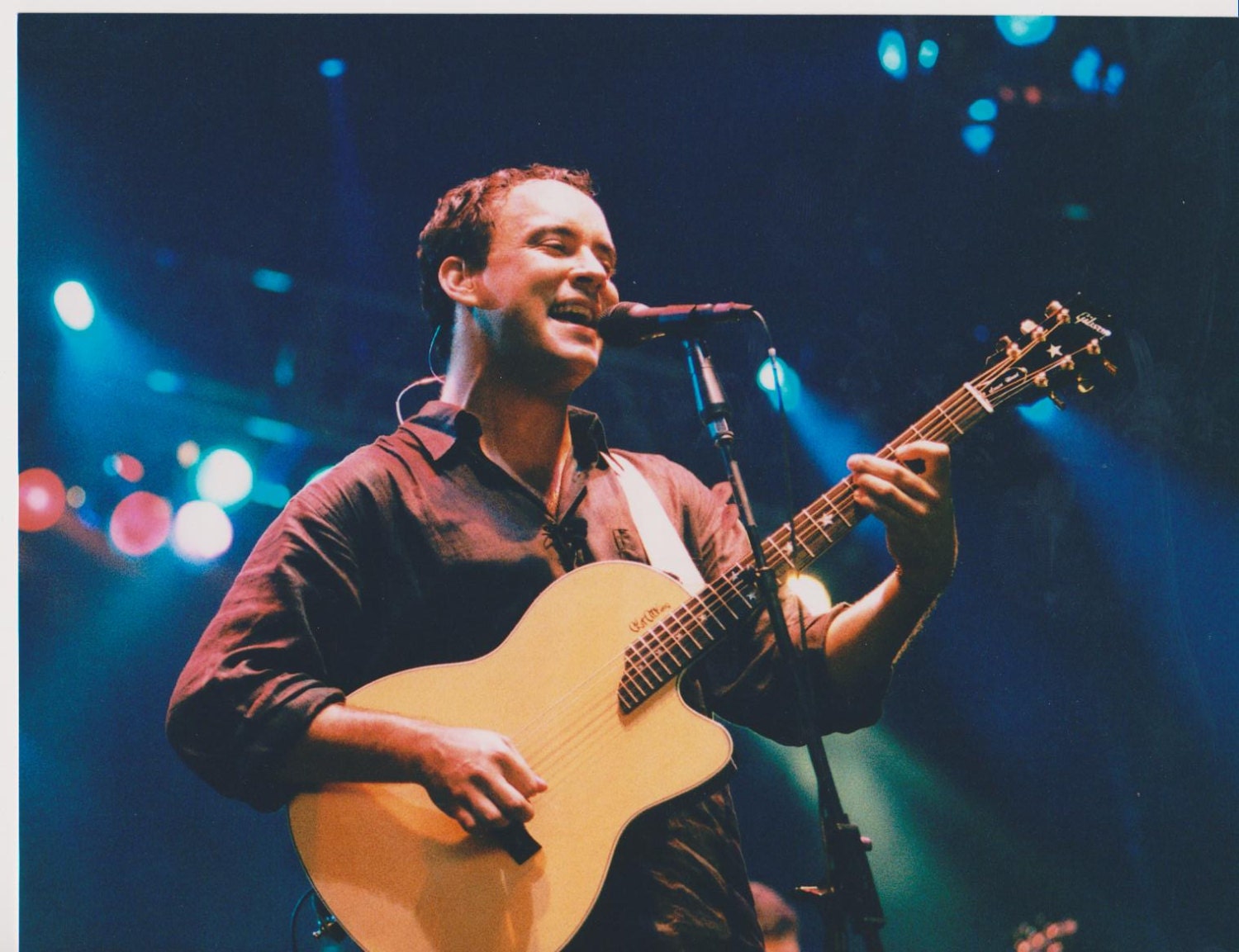 Dave Matthews Guitar Music Legend 11X14 Color by Photosstickers