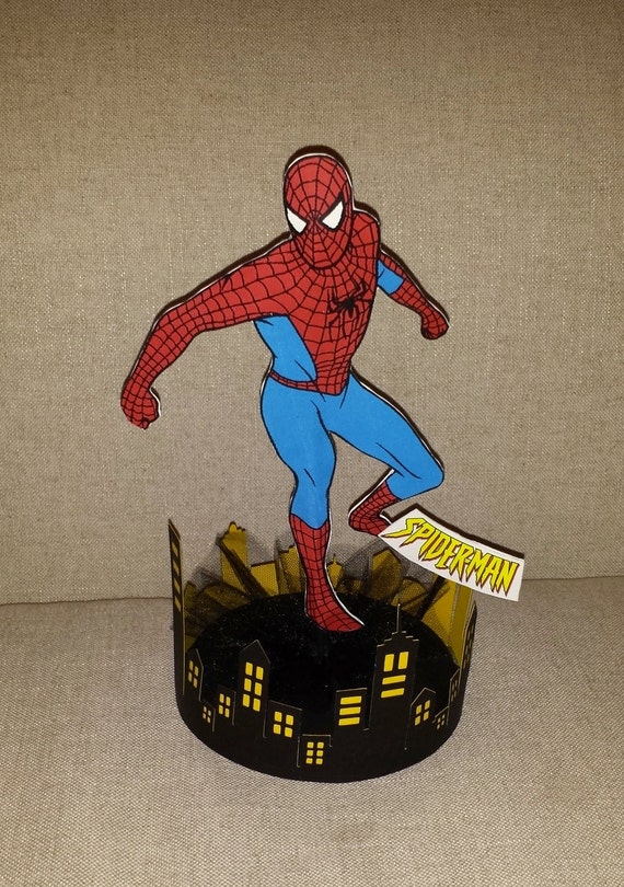 Items similar to Spiderman Centerpiece on Etsy