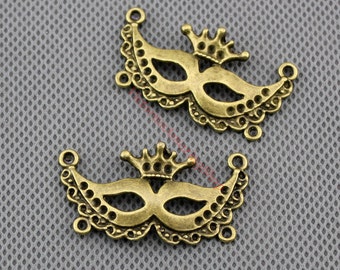 mardi gras mask charm