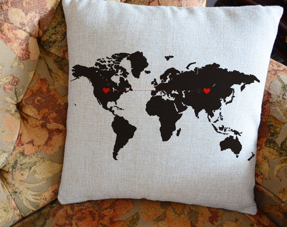 Pillow Covers As a Gift For Long Distance Relationship