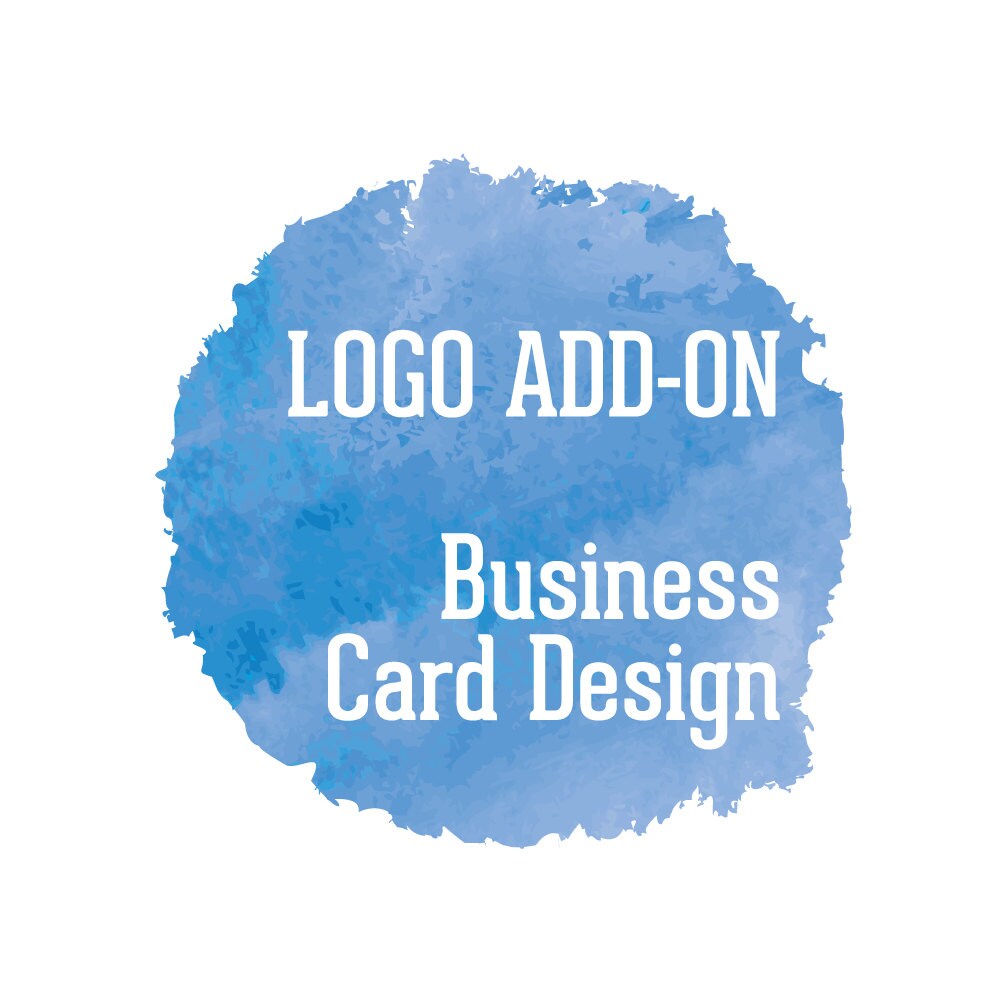 Business card design logo addon