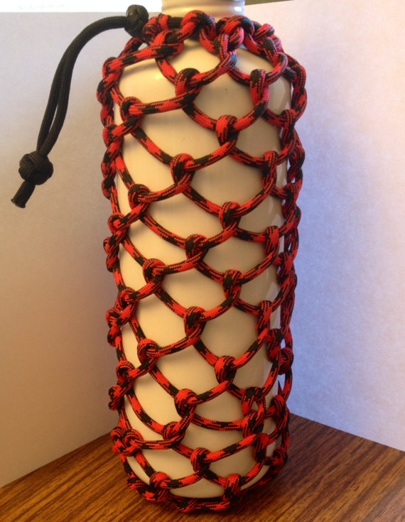 water for bottle holder UnleashedParacord Paracord BOTTLE by on Etsy WATER HOLDER