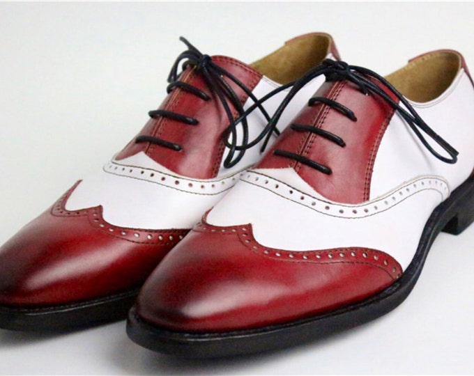 Handmade Goodyear welted Men's Brogue Shoes,Dress shoes,Matching colors