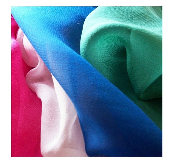 Pure Color Silk Cotton Muslin Fabric Lining by no1fabricstore