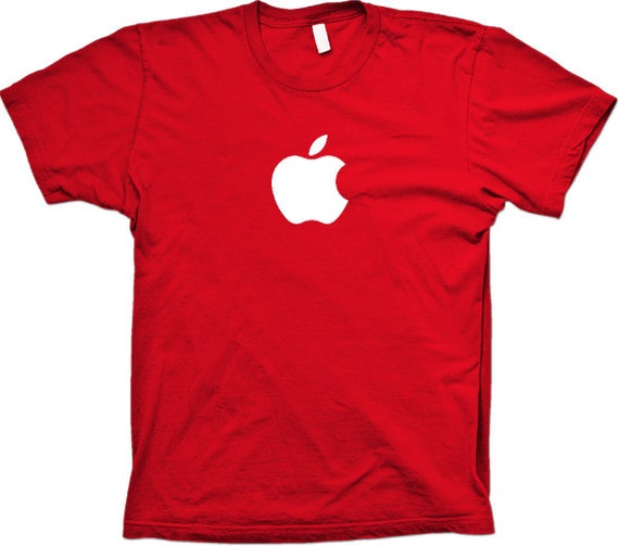 apple shape t shirt