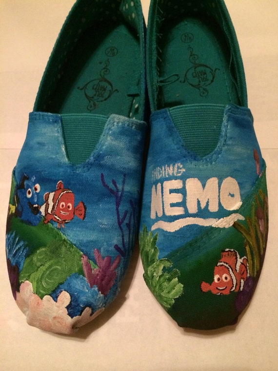 Finding Nemo inspired TOMS and off brand shoes