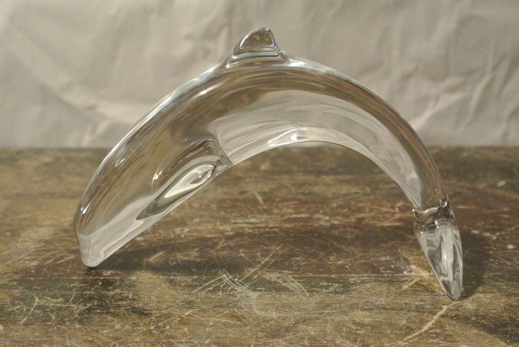 waterford crystal dolphin figurine