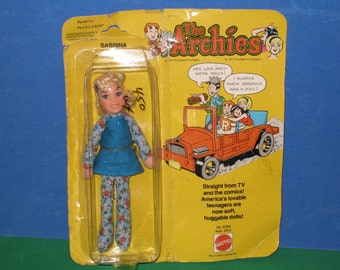 1977 Mattel The Archies Comics SABRINA Doll NRFP