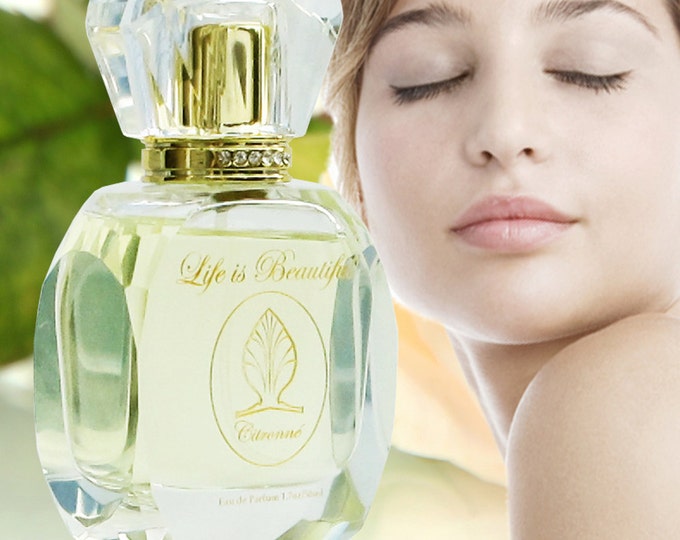 Perfume Citronné by Florencia; Grapefruit Notes; Citrusy Fruity Floral Fragrance for Women; Natural Fragrance Oils; Best Gift; Sale reg 55.0
