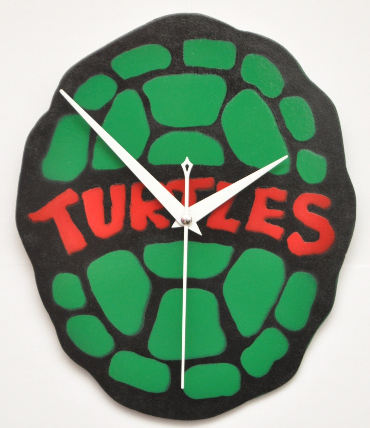 Teenage Mutant Ninja Turtles wall clocks handmade by ClockWerkz