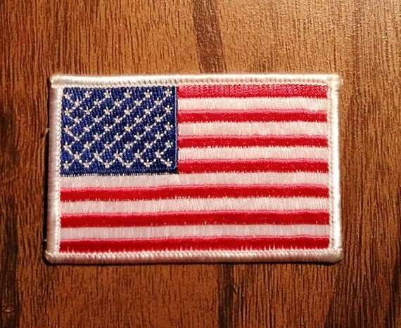 Vintage American Flag Patch Embroidered Patch 4735