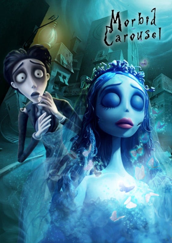 Corpse Bride Canvas Art Print