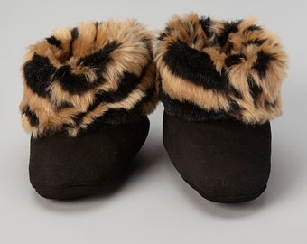 infant black ankle boots