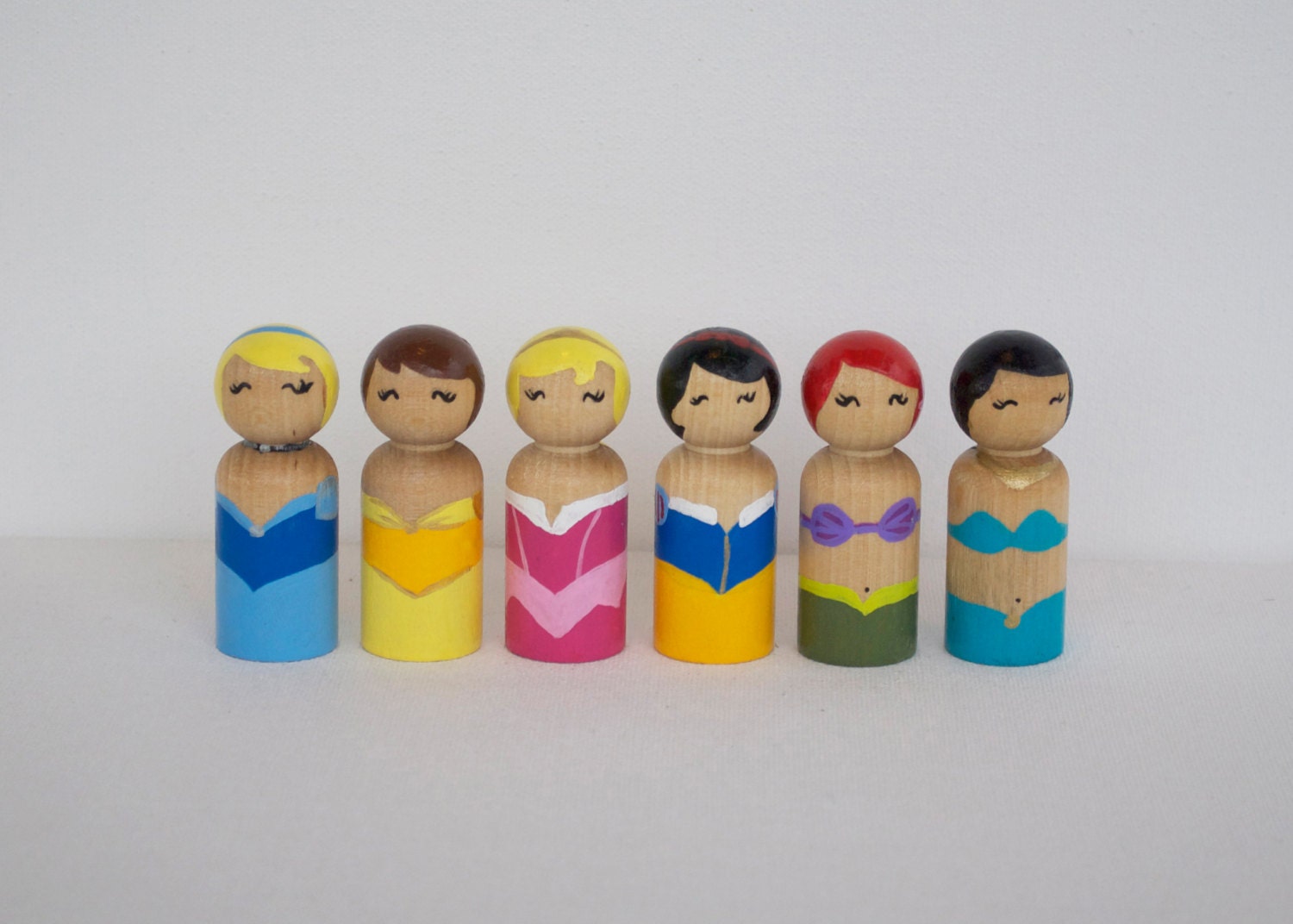 disney princess peg dolls