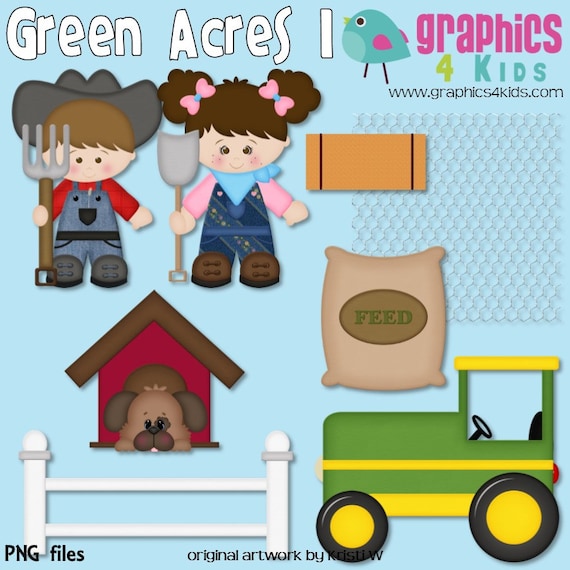 green acres clip art - photo #3