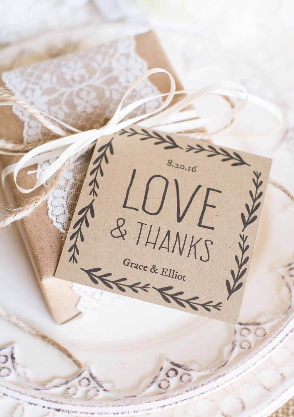 Rustic Wedding Tags 3