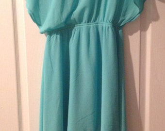 Popular items for turquoise blue dress on Etsy